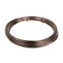 Aluminiumdraht TANEA, braun lackiert, 12m, Ø2mm
