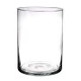 Blumenvase SANYA AIR, Glas, Zylinder, transparent, 25cm, Ø18cm