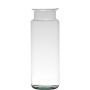 Deko Glasvase KARIN EARTH, recycelt, klar, 33cm, Ø12cm