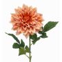 Kunstblume Dahlie ZELRAN, aprikose, 70cm, Ø15cm
