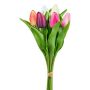Künstlicher Blumenstrauß Tulpen BORGA, bunt, 35cm