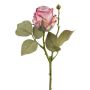 Kunstblume Rose ZORKLIN, rosa-pink, 45cm, Ø6,5cm