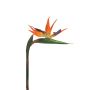 Kunstblume Strelitzie DONGLIN, orange-violett, 85cm, 14x25cm