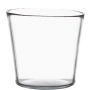 Übertopf aus Glas ALENA, klar, 12,5cm, Ø13,5cm
