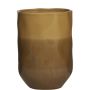 Keramik Übertopf DONELLA, braun-beige, 20cm, Ø15cm