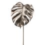 Kunst Blatt Philodendron Monstera Deliciosa MINLAS, gold, 40cm