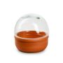 Glas Pflanzen Terrarium LUMIAN, Keramikschale, klar, 17cm, Ø17cm