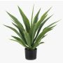 Künstliche Agave americana ZURNAL im Dekotopf, crossdoor, grün, 70cm