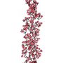 Dekogirlande Schneebeere ZENMIR, beschneit, rot, 185cm, Ø25cm