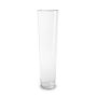 Vase ANNA FIRE, konische Form, Glas, klar, 70cm, Ø19cm