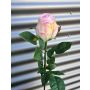 Rose künstlich SUNJIK, rosa-creme, 75cm, Ø7cm