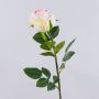 Rose künstlich SUNJIK, rosa-creme, 75cm, Ø7cm