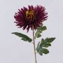 Künstliche Chrysantheme HIKJON, burgunderrot, 75cm, Ø18cm