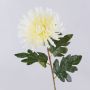 Künstliche Chrysantheme HIKJON, creme-weiß, 75cm, Ø18cm