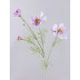 Deko Zweig Schmuckkörbchen HIKJAN, weiß-violett, 80cm