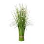 Kunstgesteck Lampenputzergras Bündel JIRVO mit Blüten, Rispen, weiß, 50cm