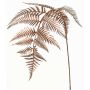 Künstlicher Zweig Schwertfarn NALFHY, metallic-kupfer, 80cm