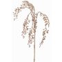 Künstlicher Zweig Pfefferbaum RALFHY mit Beeren, metallic-hellrosa, 80cm