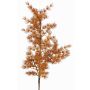 Künstlicher Asparagus umbellatus Zweig DIKERNO, orange-braun, 75cm