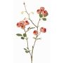 Künstlicher Kohl-Rosen Zweig LORRAINE, Eco Collection, altrosa, 60cm, Ø3cm