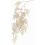 Deko Zweig Asparagus plumosus MELFHY, hängend, metallic-silber-gold, 130cm
