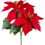Kunstzweig Weihnachtsstern FRIMBEL, rot, 30cm