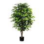 Kunstbaum Ficus Benjamini ARNOMO, Naturstämme, 150cm
