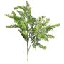 Deko Zweig Thuja BIRLAF, grün-gelb, 85cm