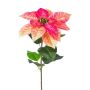 Deko Blume Weihnachtsstern NERFAT, rosa-pink, 65cm