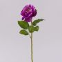 Rose künstlich WINAKAS, violett, 35cm, Ø10cm