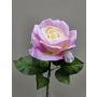 Rose künstlich WINAKAS, rosa-creme, 35cm, Ø10cm