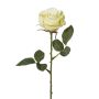 Deko Blume Rose CESOPY, creme-grün, 35cm, Ø6,5cm