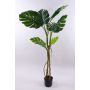 Kunstpflanze Philodendron monstera deliciosa CUNKYN im Dekotopf, 170cm