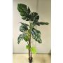 Kunstpflanze Philodendron monstera deliciosa CUNKYN im Dekotopf, 180cm