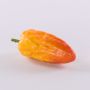 Deko Obst Kakaofrucht FORDIHAN, orange-gelb, 13cm