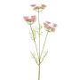 Künstlicher Zweig Wilde Möhre KRAHEN, rosa, 50cm