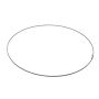 OASIS® Metallring aus gewelltem Flachdraht, grau, Ø30cm