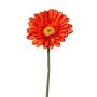 Deko Blume Gerbera VORNEK, orange, 65cm