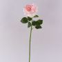 Rose künstlich GINAKAL, hellrosa, 65cm