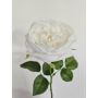 Rose künstlich GINAKAL, creme-weiß, 65cm