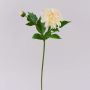 Kunstblume Dahlie WERNYT, creme, 45cm, Ø10cm