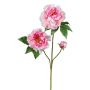 Kunstblumen Zweig Pfingstrose BROLI, rosa, 80cm