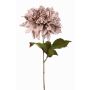Samt Dahlie künstlich MINBU, helllila, 60cm, Ø17cm