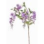 Blauregen Zweig künstlich SOULA mit Blüten, lila, 80cm, Ø7-8cm