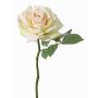 Kunstblume Rose NIKOLETA, creme-rosa, 30cm, Ø12cm