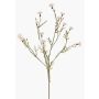 Kunstblumenzweig Kornblume ZENOBIOS, creme, 80cm, Ø3-4cm