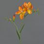 Kunstblume Freesie MARUSHA, orange, 70cm, Ø6cm