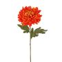 Chrysantheme künstlich DELPHINA, orange, 65cm, Ø14cm