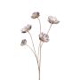 Textilblume Christrose NIVIA, metallic-lila, 70cm
