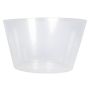 Einsatzgefäß KIPA für Pflanzkörbe, Kunststoff, wasserdicht, klar, 15cm, Ø25cm